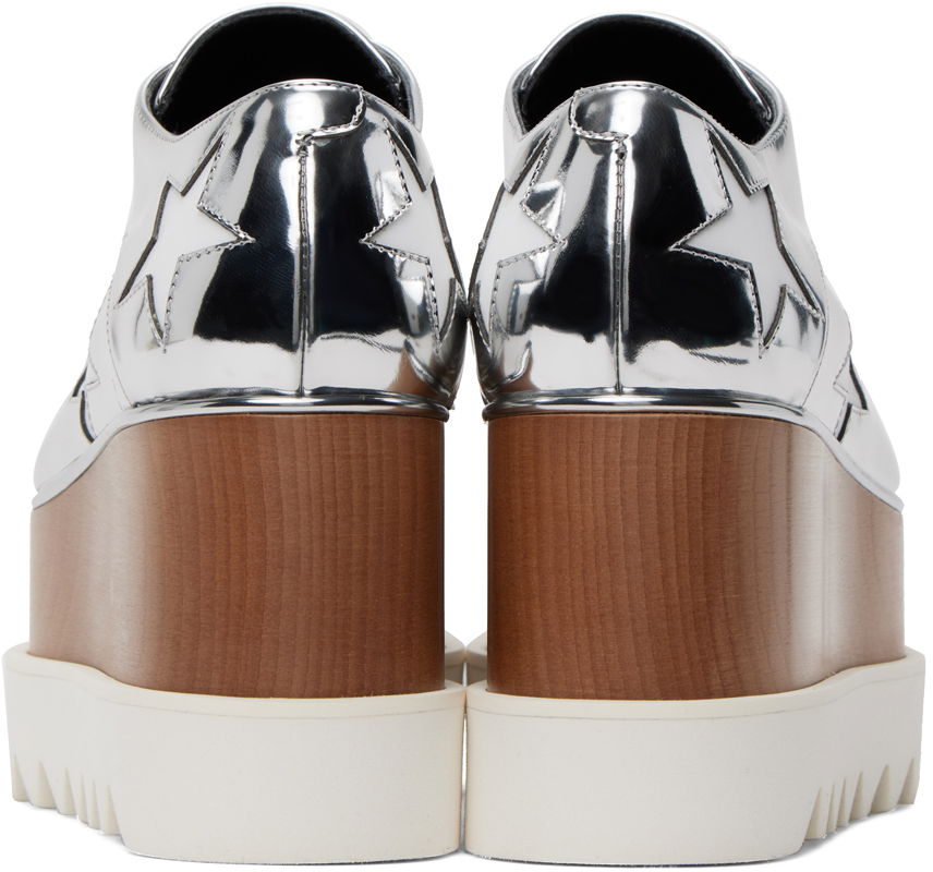Oblečenie Stella McCartney Stella McCartney Elyse Platform Derbys Metalická | 363998W0ZR5, 1