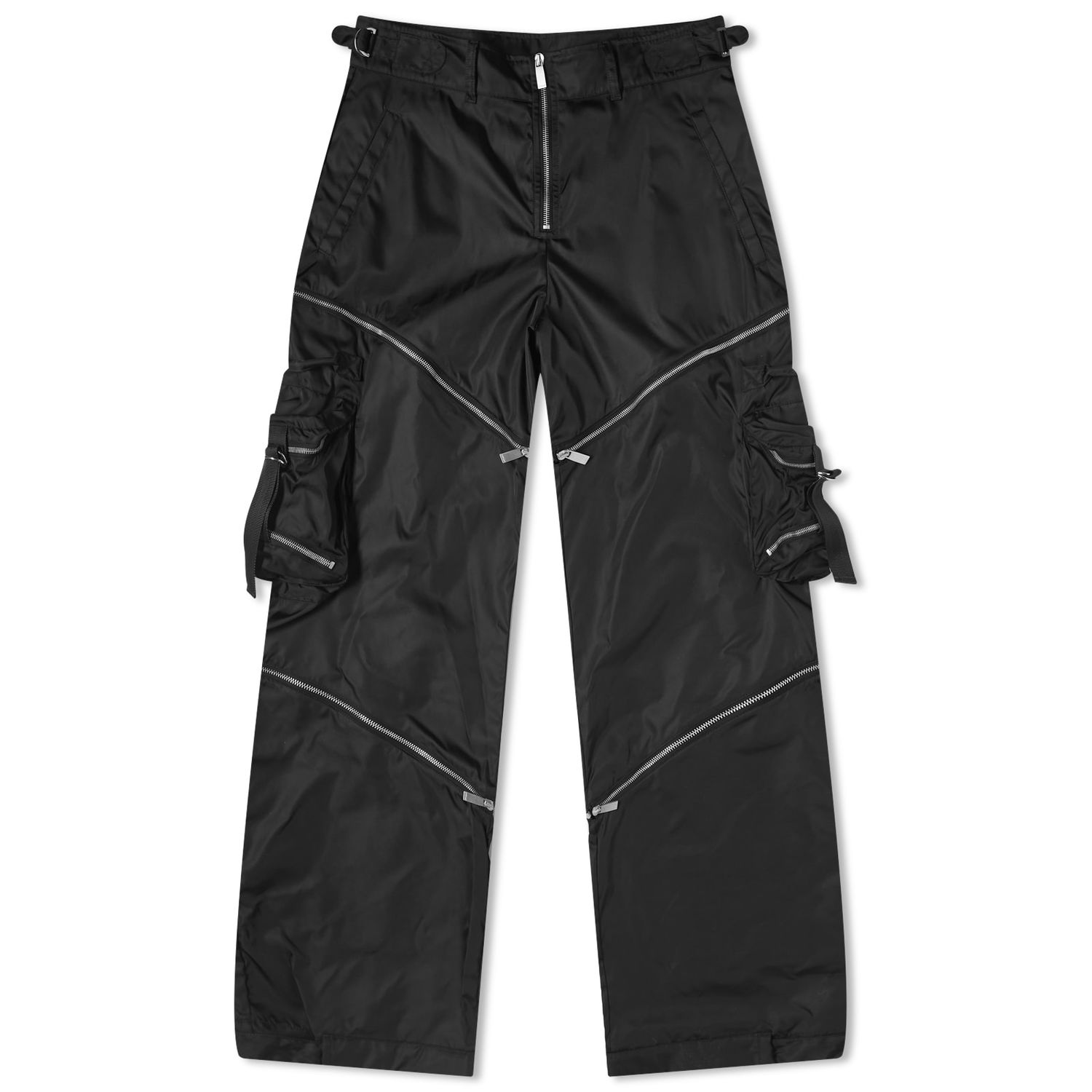 Cargo nohavice Off-White Nylon Cargo Pant Čierna | OMCF039F23FAB0021000, 0