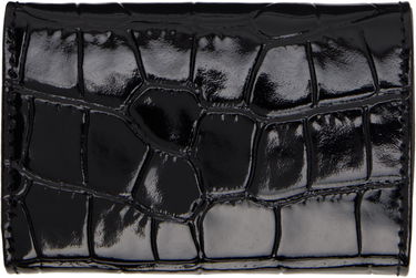Peňaženka Vivienne Westwood Vivienne Westwood Croc-Embossed Envelope Billfold Wallet Čierna | 5115002FW-L0098-, 3