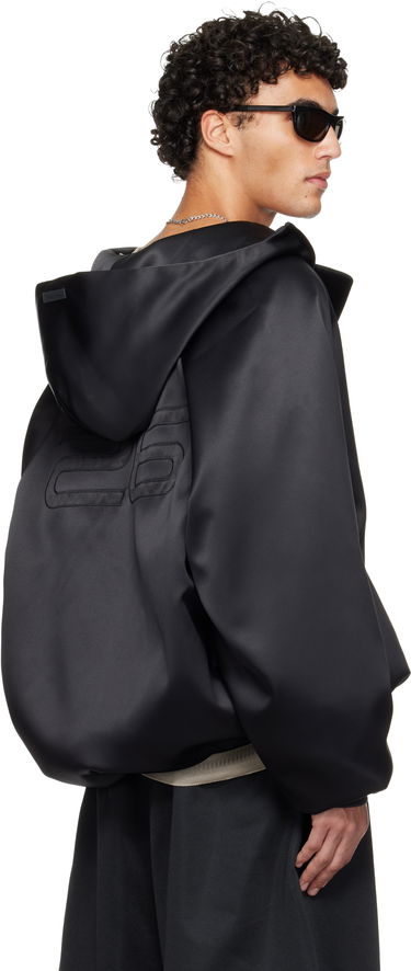 Bomber bunda Fear of God ESSENTIALS Holiday Hooded Bomber Jacket Čierna | 202HO258101F, 2