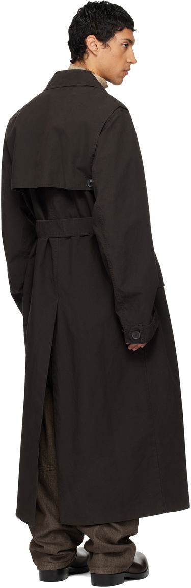 Trenčkot Dries Van Noten Dries Van Noten Overdyed Trench Coat Hnedá | 252-020249-2101, 2