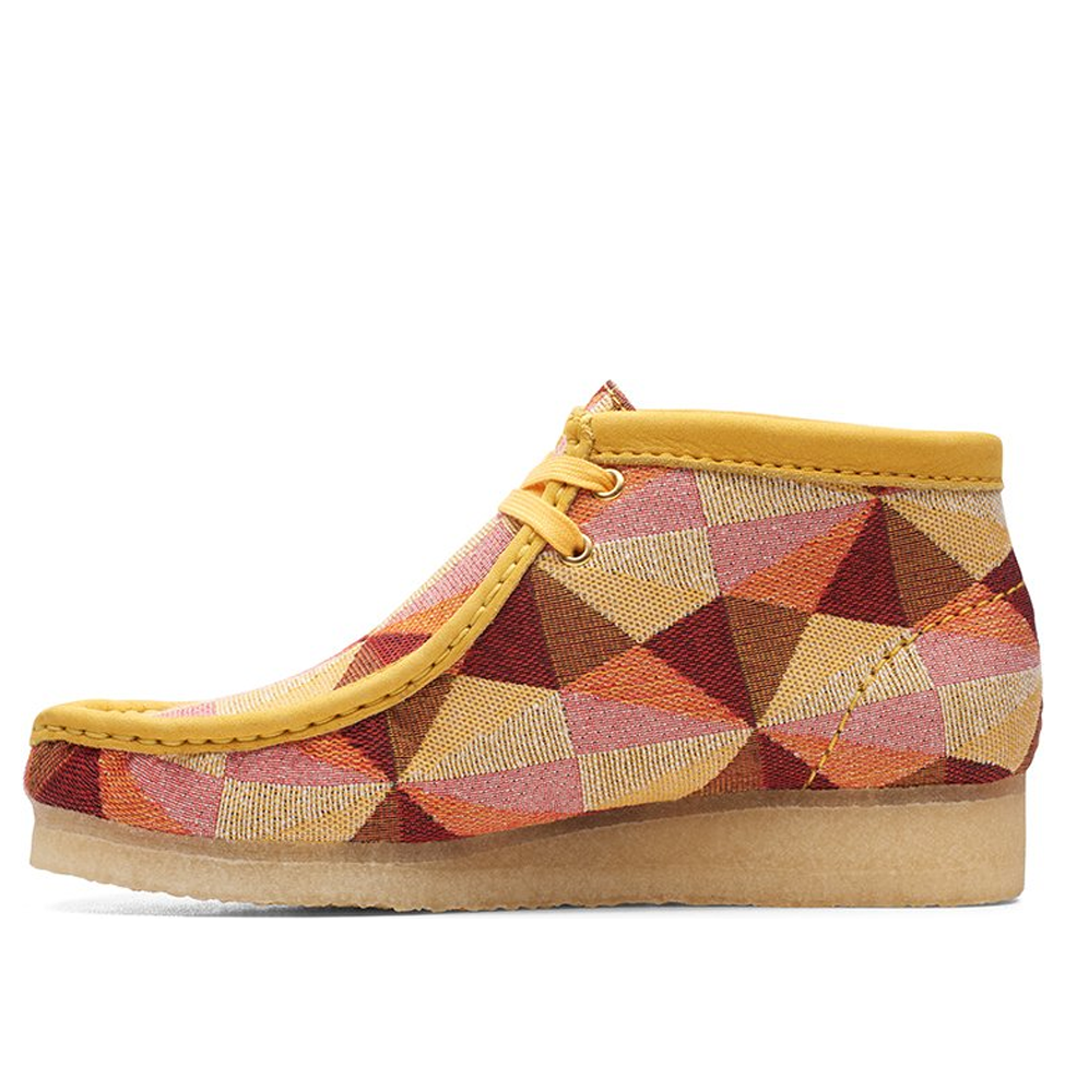 Tenisky a topánky Clarks Wallabee Boots with Geometric Pattern Žltá | 26166092, 0