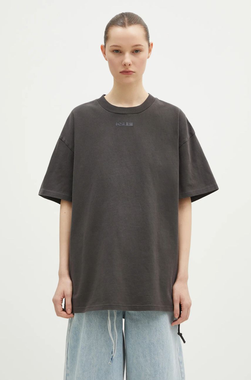 Tričko Ksubi KSUBI Sott Boyfriend T-Shirt Šedá | WPS25TE010, 0
