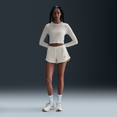 Šortky Nike Sportswear Chill Waffle Mid-Rise 3" Shorts Biela | HJ3842-134, 0