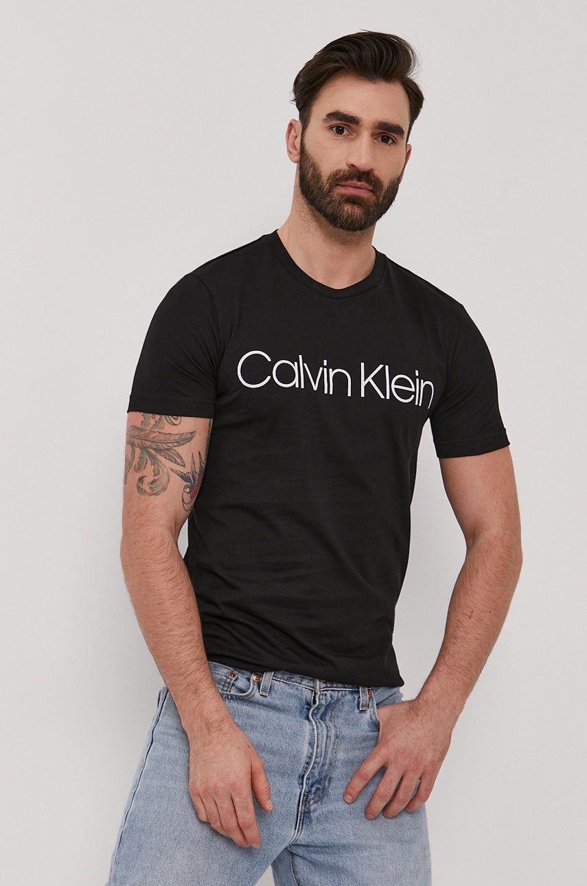 Tričko CALVIN KLEIN Tee Čierna | K10K104063.NOS, 0