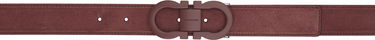 Opasok FERRAGAMO Ferragamo Adjustable Belt Vínová | 783694, 0