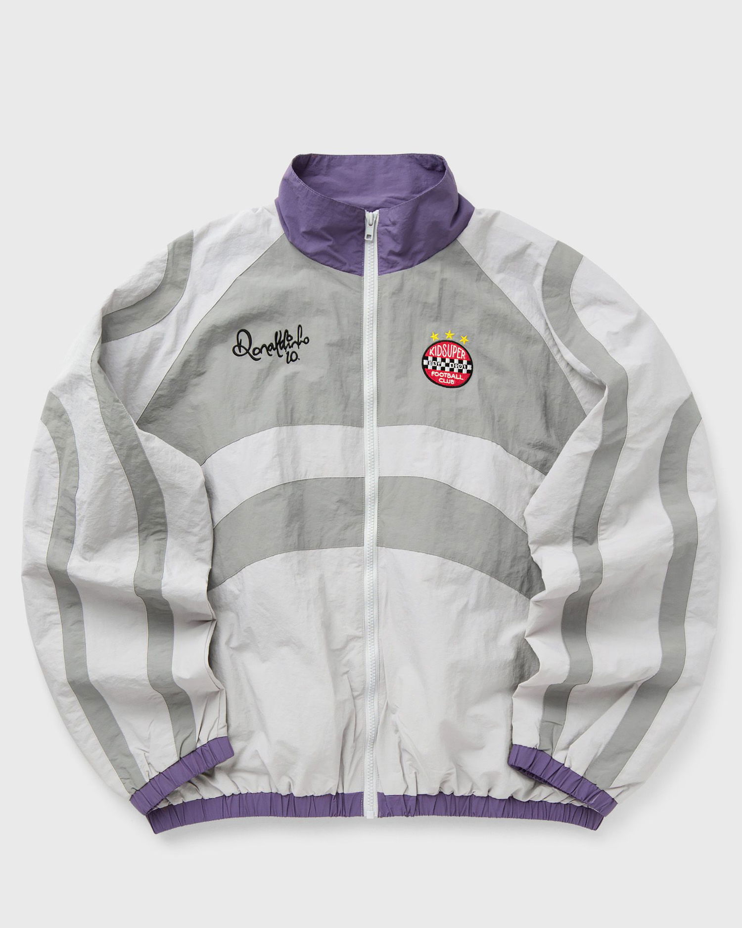 Vetrovka KidSuper KidSuper Studios X Ronaldinho Windbreaker Track Jacket XL Šedá | AW24-OW-05, 0