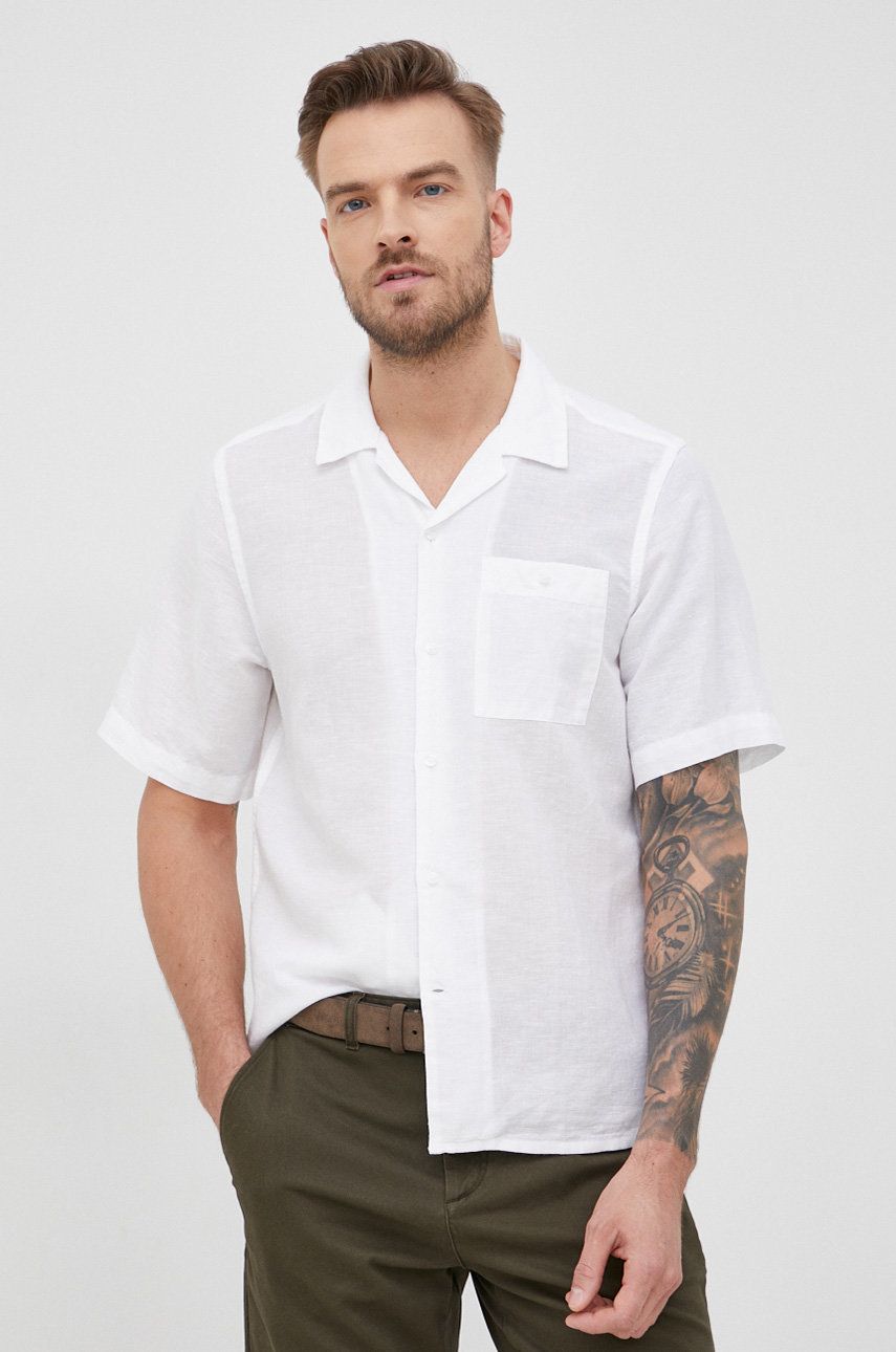 Košeľa CALVIN KLEIN regular Biela | K10K109521.PPYY, 0