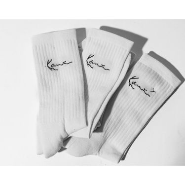 Ponožky Karl Kani Karl Kani Signature Socks 3-Pack Biela | PD00008982, 2