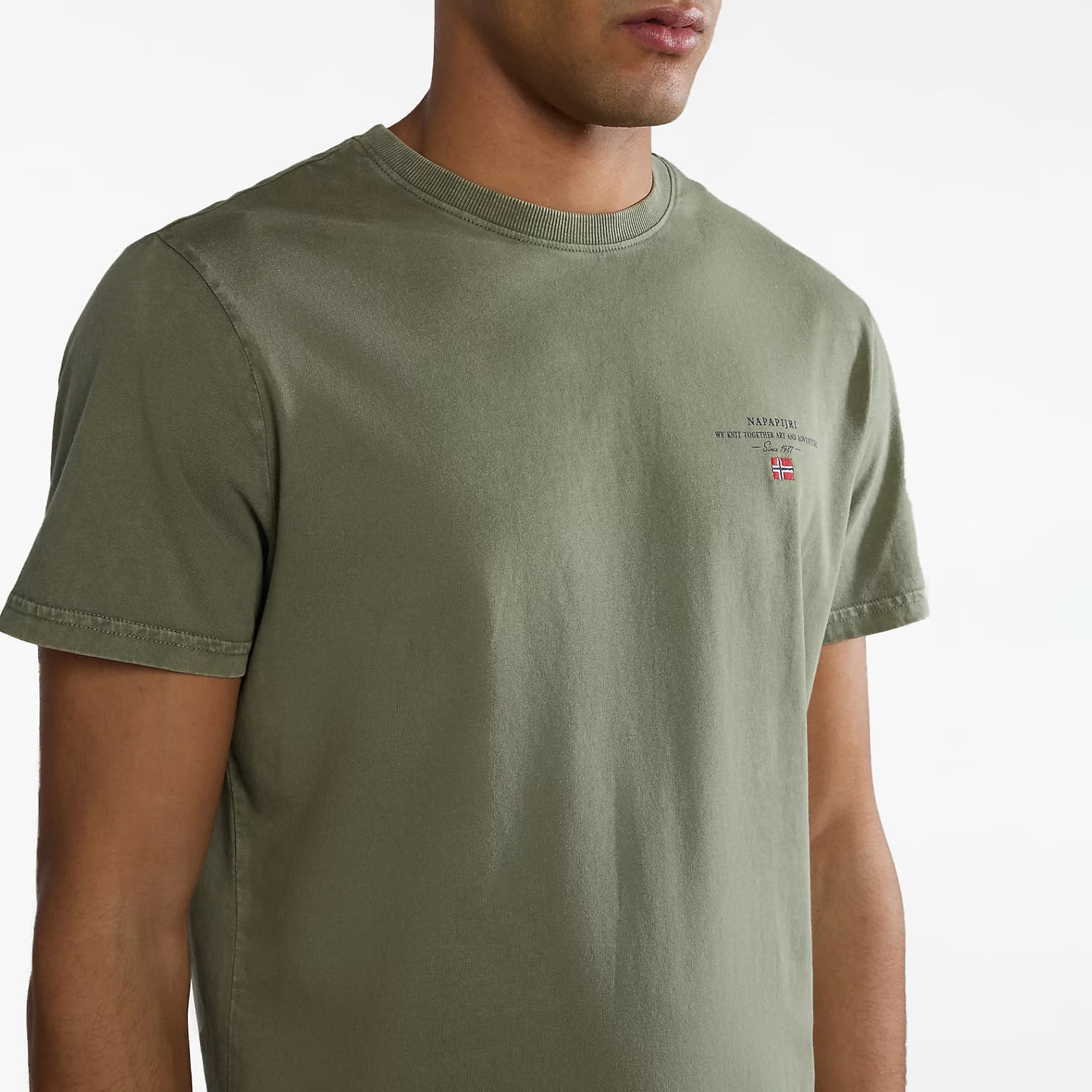 T-Shirt Selbas T-Shirt Green Lichen