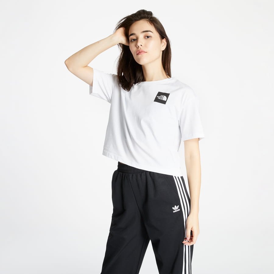 Tričko The North Face CROPPED FINE TEE Biela | NF0A4SY9FN41, 0