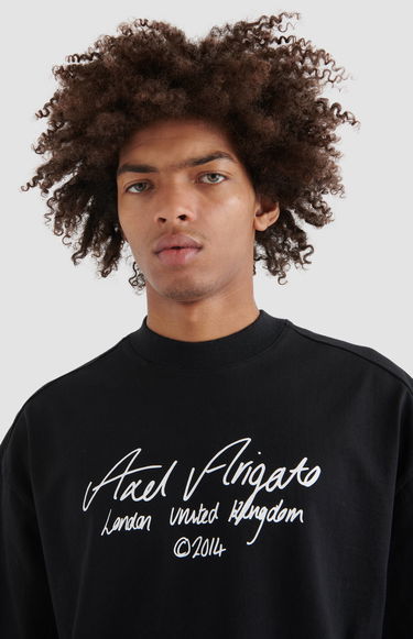 Tričko AXEL ARIGATO Essential T-Shirt Čierna | A2223001, 6