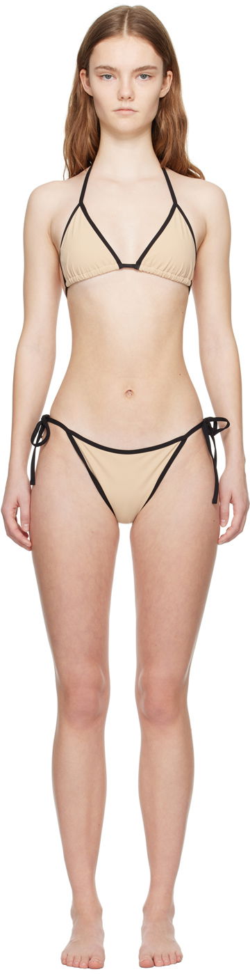 Plavky TOTEME Tie Bikini Béžová | 241-WSW1028/WSW1029-FB0097, 0