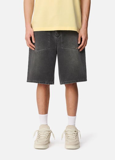Šortky AXEL ARIGATO Invert Denim Shorts with Patch Pockets Šedá | A3880001, 2