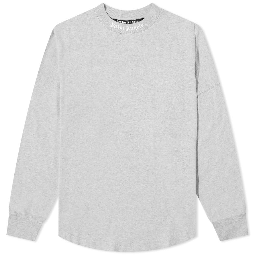 Tričko Palm Angels Oversized Logo Tee Šedá | PMAB001C99JER0010801, 0