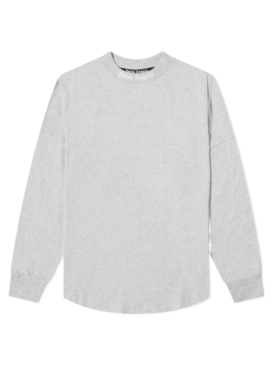 Tričko Palm Angels Oversized Logo Tee Šedá | PMAB001C99JER0010801