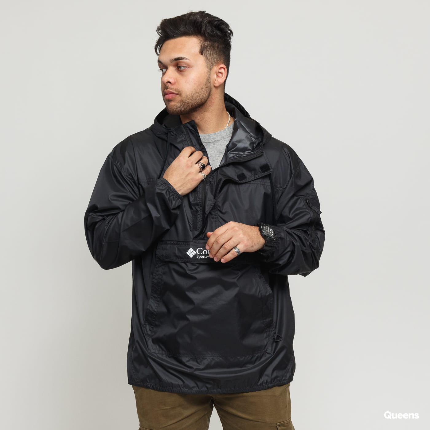 Vetrovka Columbia Challenger Windbreaker Čierna | KM2005-010, 0