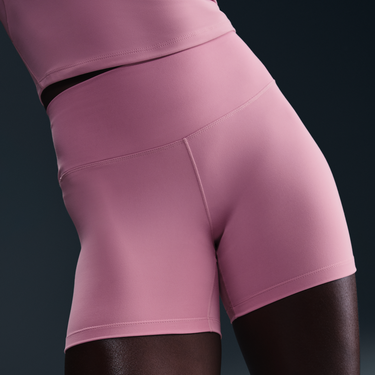 Šortky Nike Nike One High-Waisted 5" Bike Shorts Ružová | FN3211-699, 3