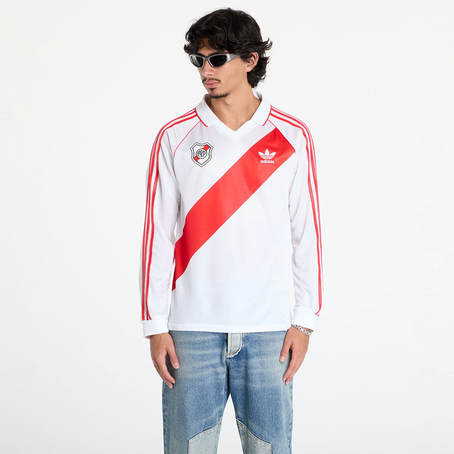 Dres adidas Originals adidas River Plate 94 Jersey White/ Red S Biela | IV7546, 0