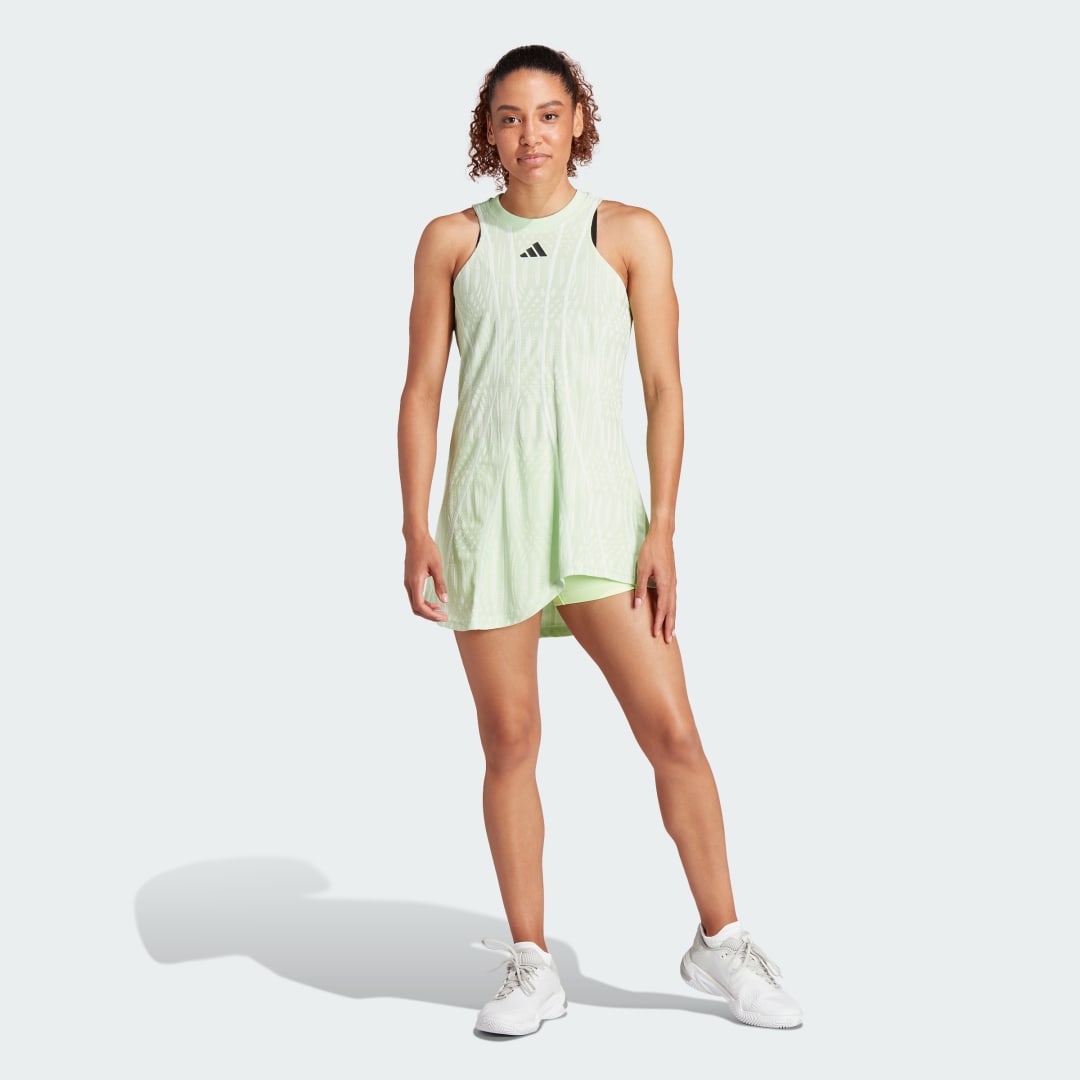 Šaty adidas Performance Tennis Airchill Pro Dress Zelené | IL7364, 1