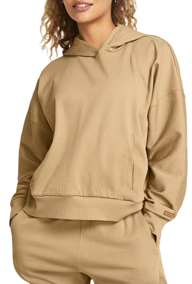 Mikina Under Armour Rib Hoodie Béžová | 1382732-263, 0