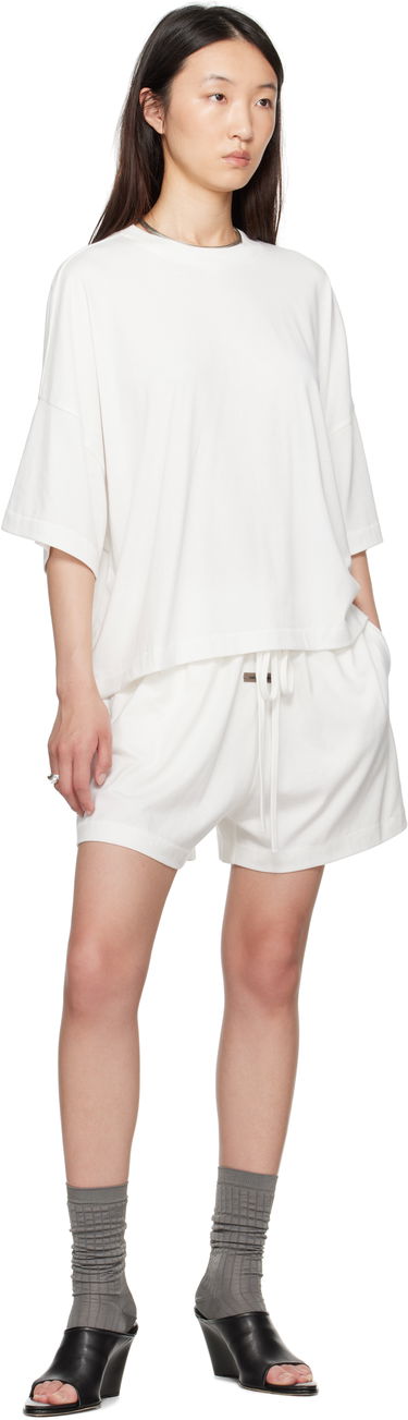 Tričko Fear of God Fear of God ESSENTIALS Boxy T-Shirt Biela | 125SP255894FW, 3