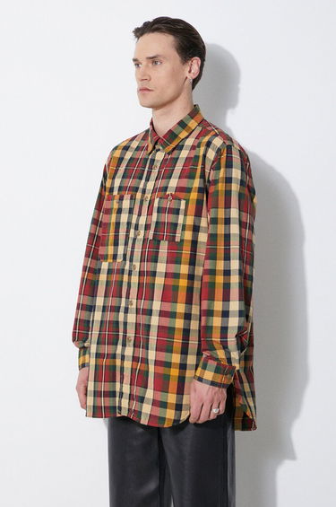 Košeľa Engineered Garments Engineered Garments Work Relaxed Fit Plaid Button-Down Shirt Rôznofarebný | OR029.ES058, 3