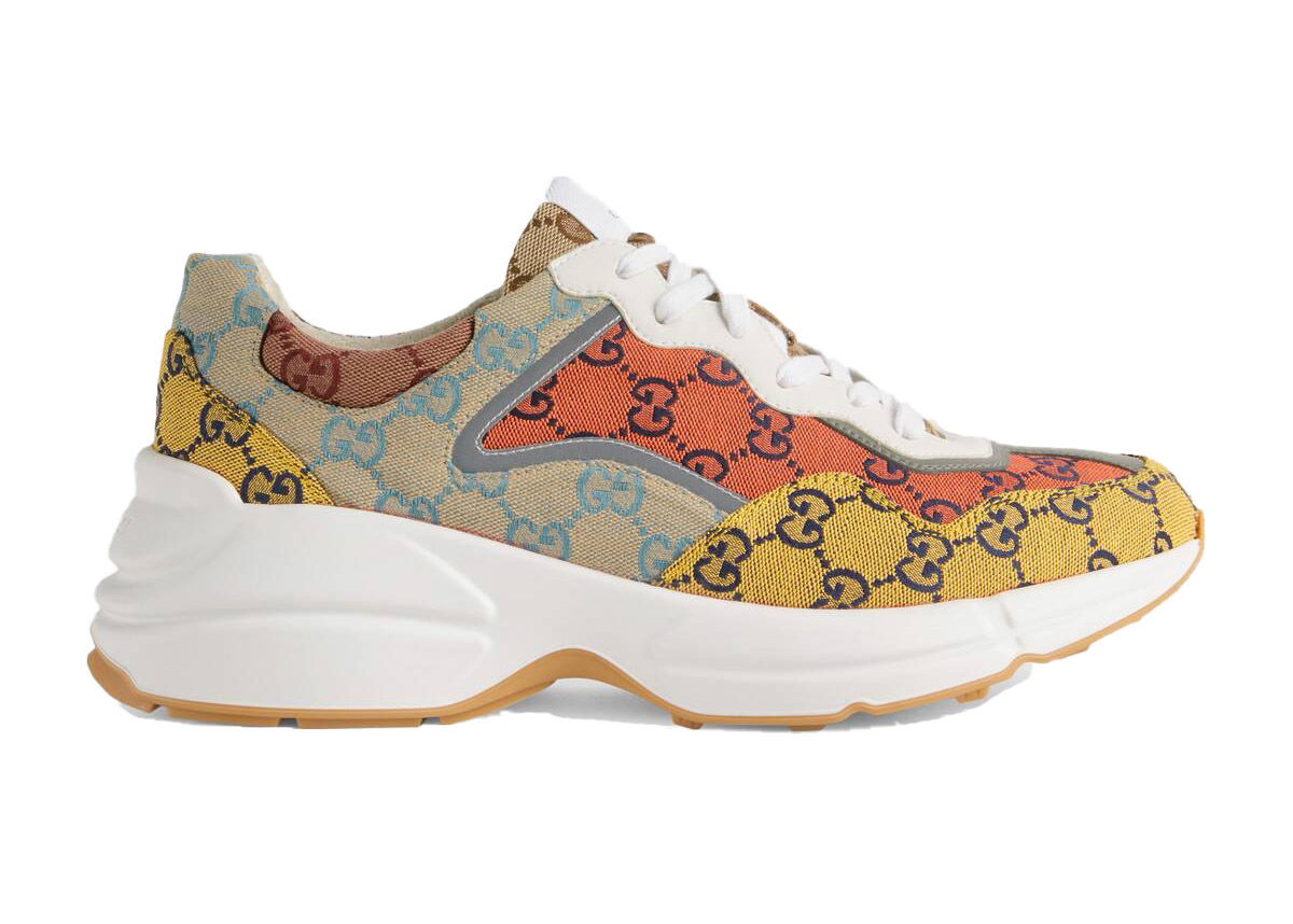 Tenisky a topánky Gucci Rython GG 'Multicolor White' (W) Rôznofarebný | _663681 2UZJ0 7064, 0