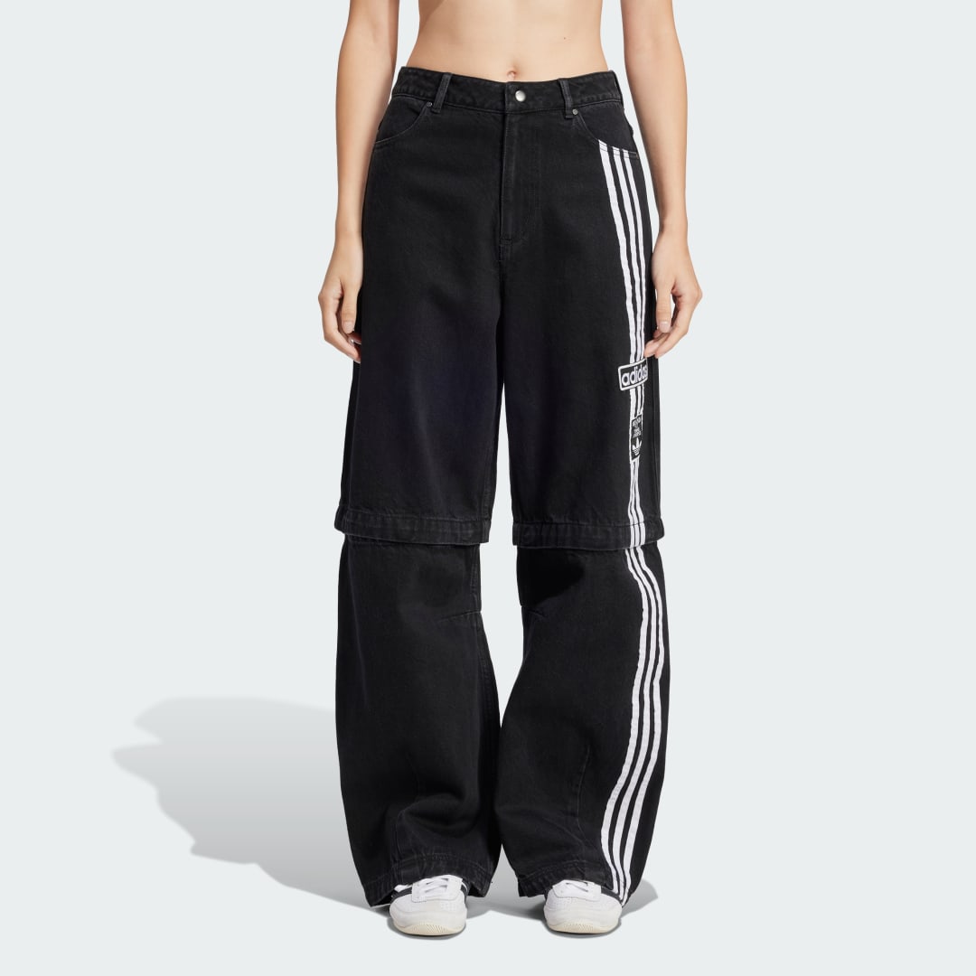 Džínsy adidas Performance Adibreak Two-In-One Denim Pants Čierna | JD0082, 0