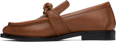 Tenisky a topánky Bottega Veneta Bottega Veneta Astaire Knotted Leather Loafers Hnedá | 796696 V4AF0, 2