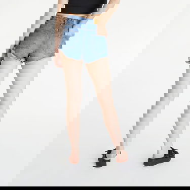 Šortky Noisy May High Waisted Denim Shorts Modrá | 27020604, 1