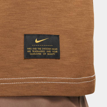 Tričko Nike Life Short-Sleeve Knit Top Oranžová | FN2645-281, 2