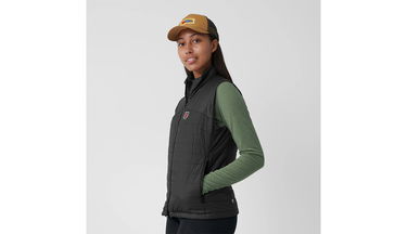 Vesta FJÄLLRÄVEN Expedition X-Lätt Padded Vest Čierna | F86366-550, 3