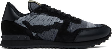 Starostlivosť o obuv Valentino Valentino Garavani Rockrunner Mesh Camouflage Čierna | 6Y2S0723QRK, 0