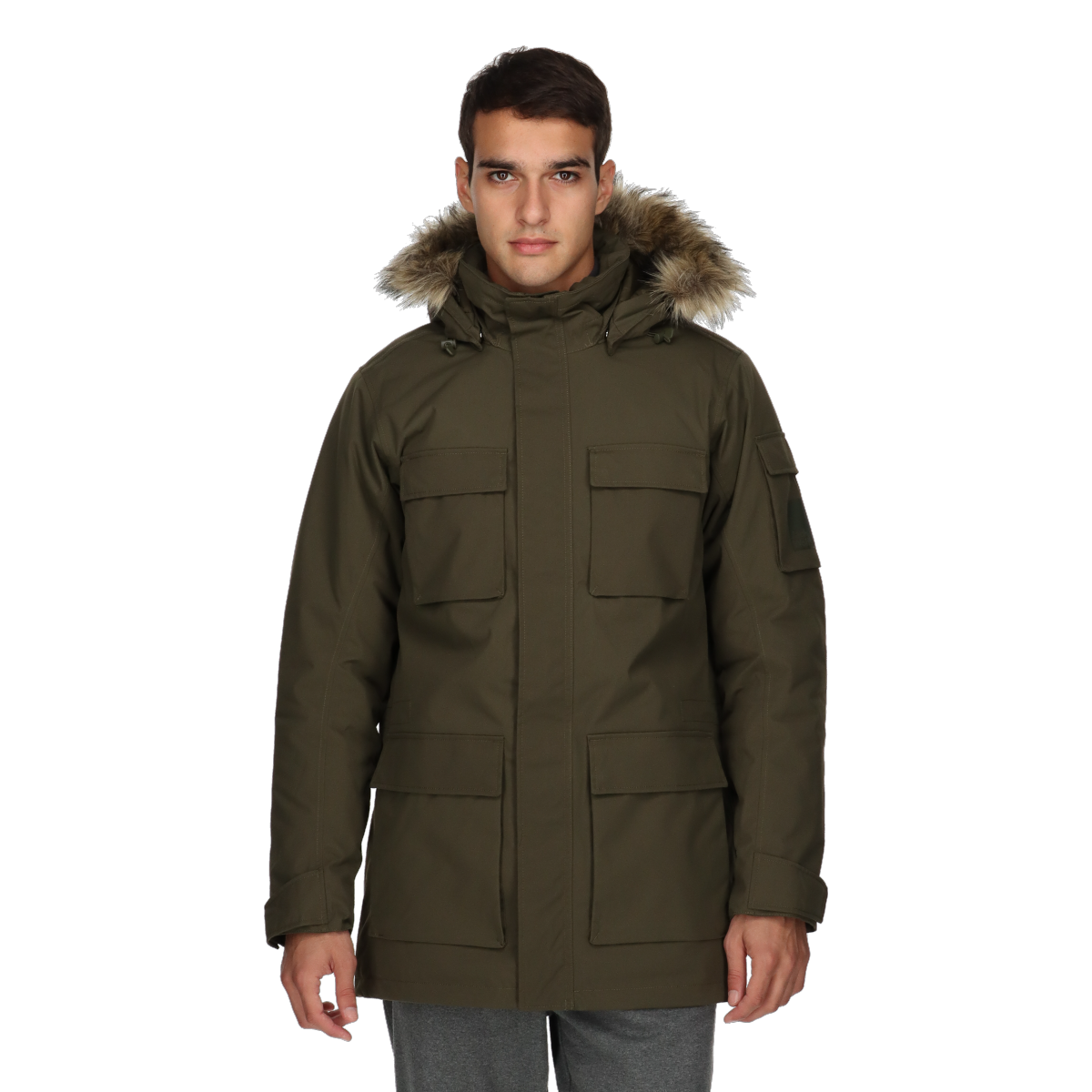 Parka Jack Wolfskin GLACIER CANYON PARKA Zelené | 1107674-4341, 0