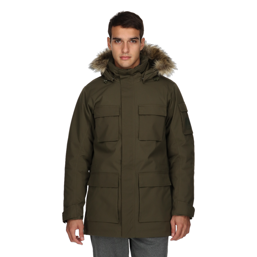 Parka Jack Wolfskin GLACIER CANYON PARKA Zelené | 1107674-4341