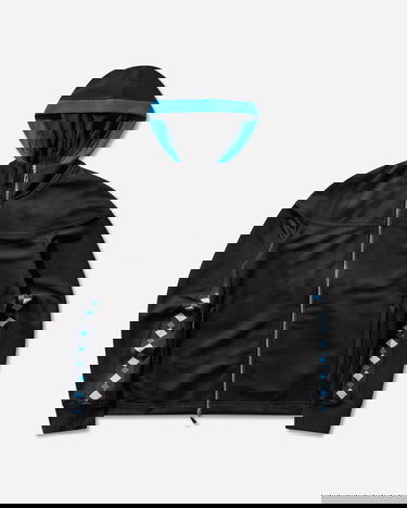 Bunda Asics Novalis Styrax Hooded Full-Zip Track Jacket with Diamond Pattern Side Stripes Rôznofarebný | 2203A325-001, 0