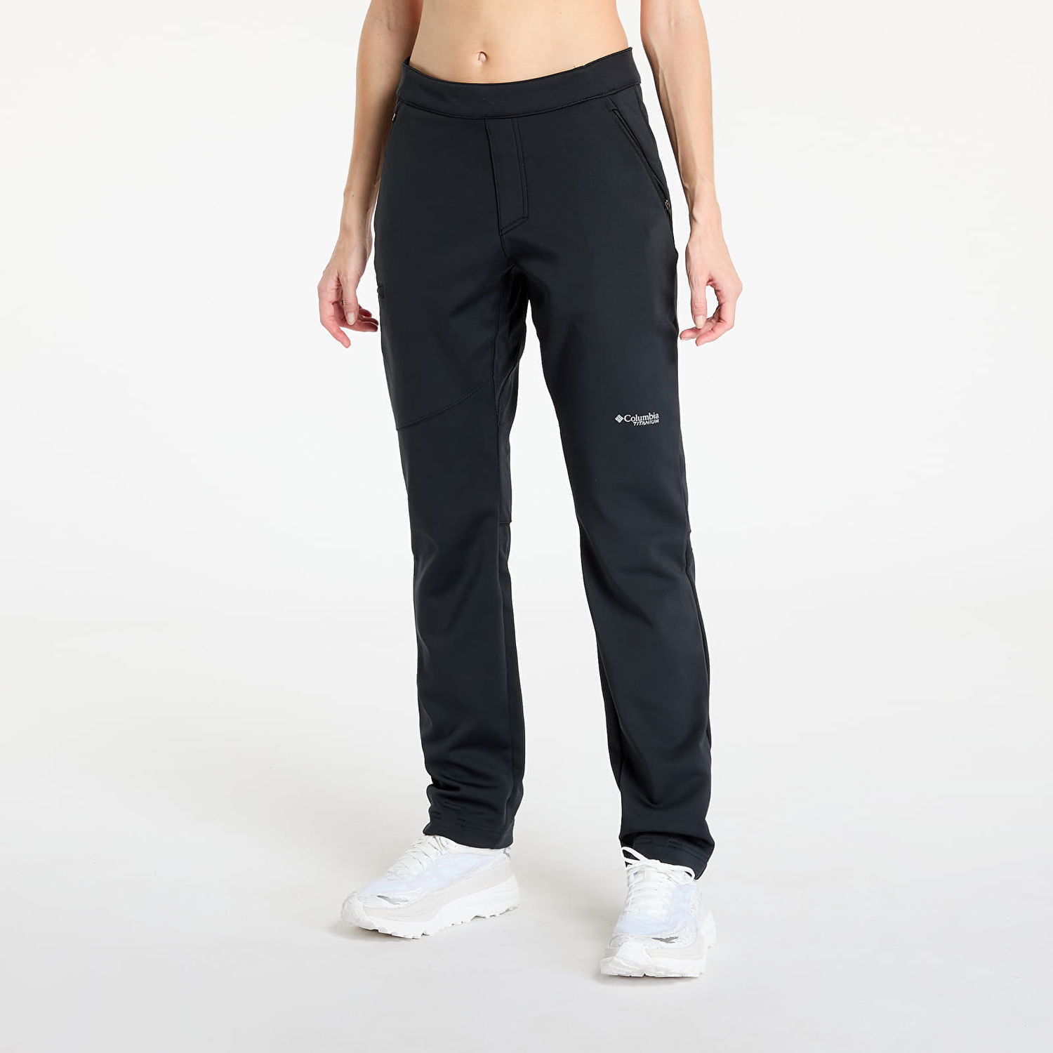 Nohavice Columbia Vast Canyon™ High-Rise Softshell Pants So-Black Čierna | 2105831010, 0