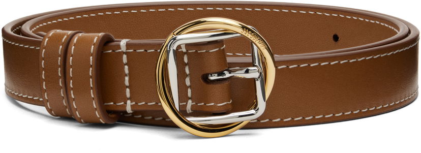 Opasok Jacquemus 'The Salon Fine' Leather Belt Hnedá | 25HBEW00344AC01C04