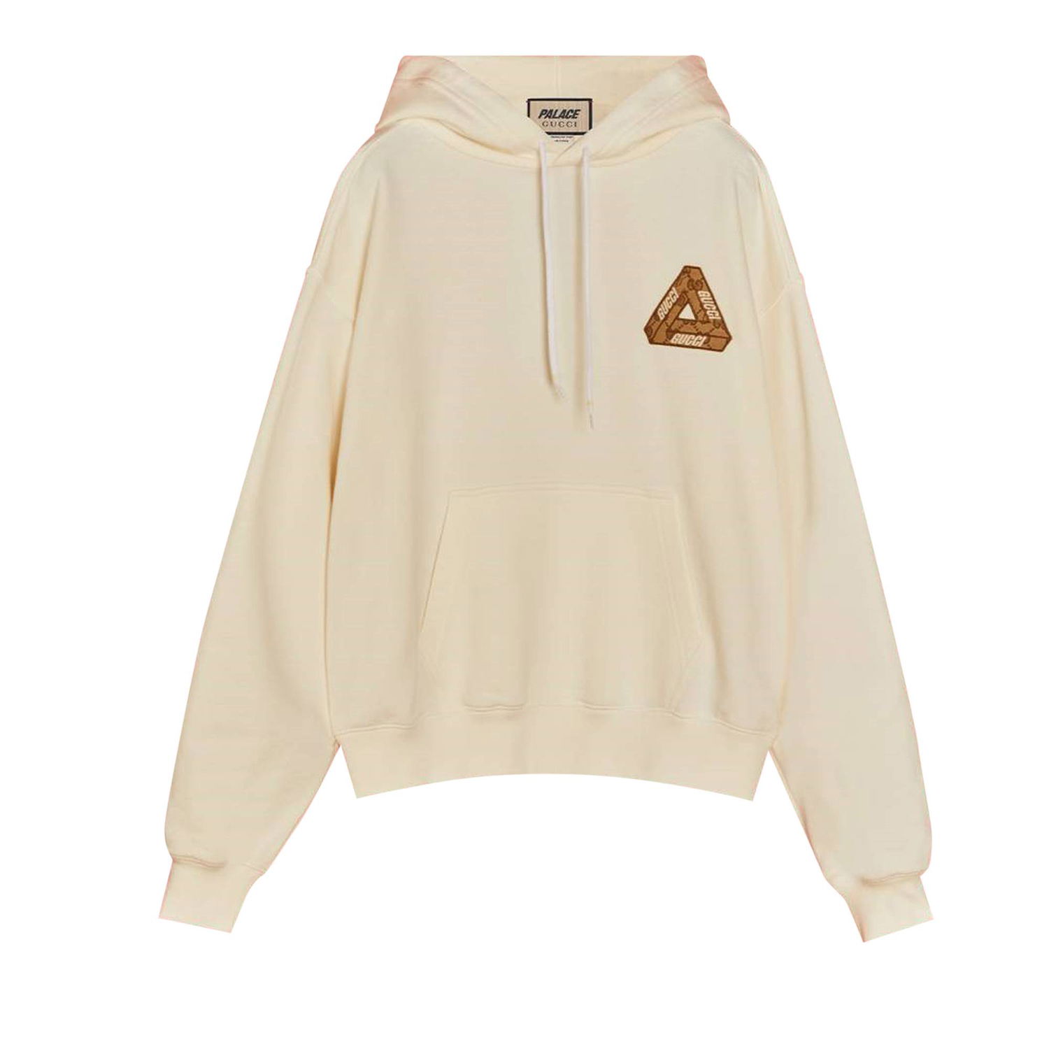 Mikina Gucci x Palace Hoodie With Triferg GG Patch Béžová | 720348 XJE1A 1043, 1