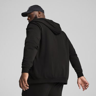 Mikina Puma Essentials Zip-Up Hoodie Čierna | 682590_01, 4