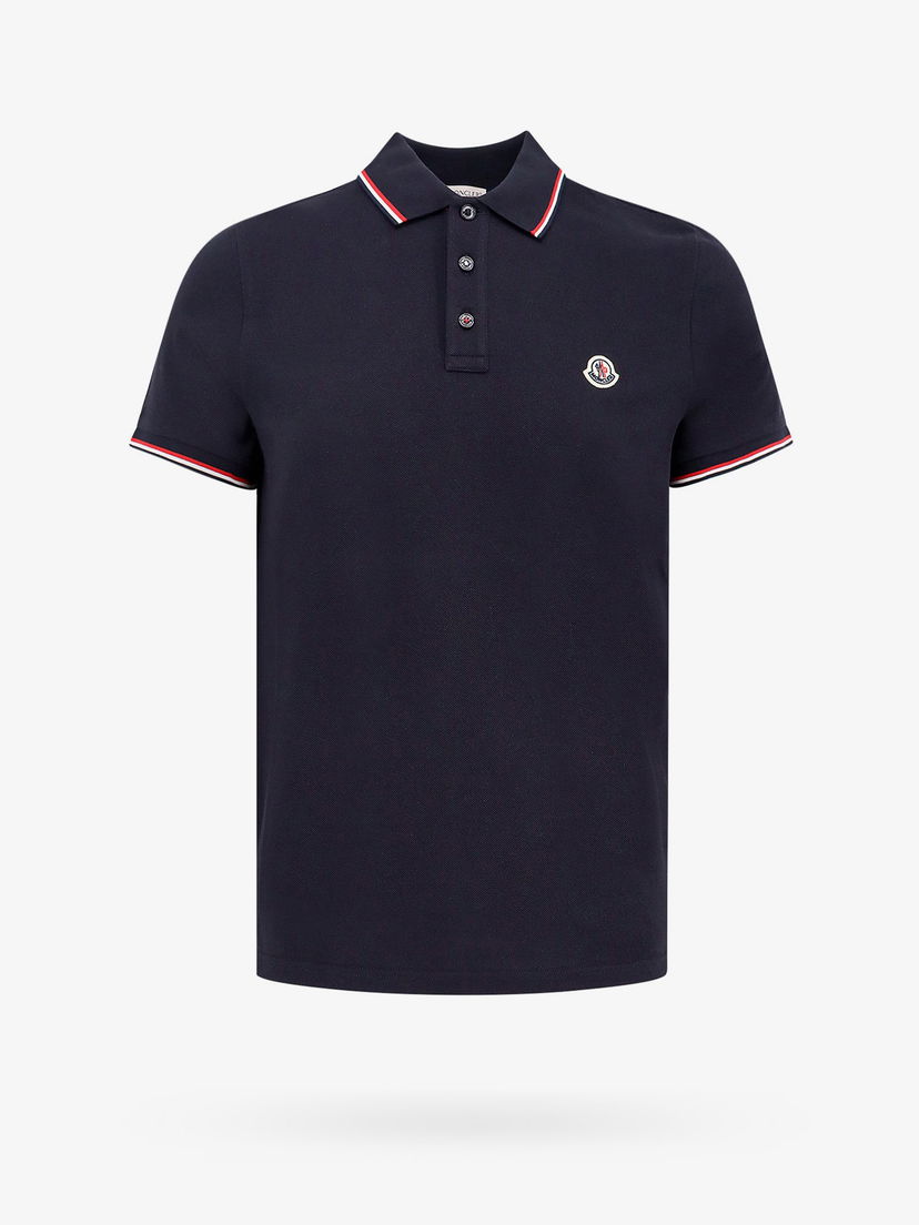 Polo tričko Moncler Navy Blue Polo Shirt Navy | 0918A703008455677X