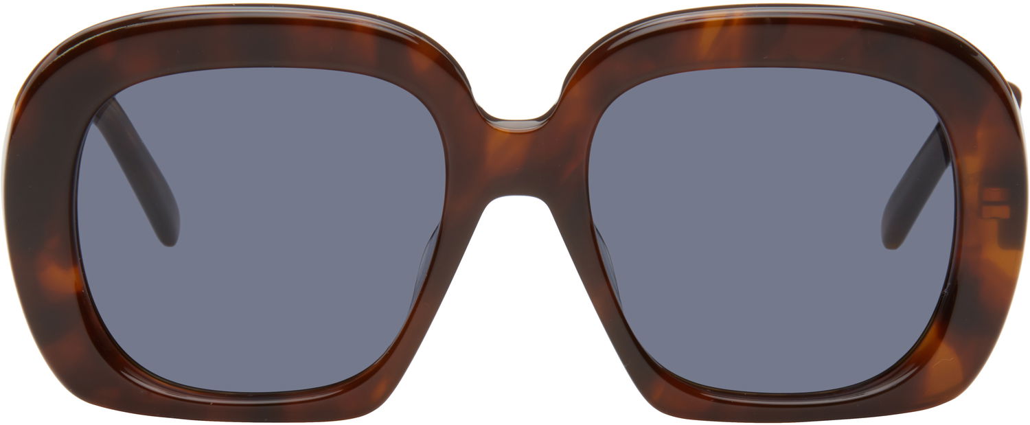 Slnečné okuliare Loewe Curvy Sunglasses Hnedá | LW40113UM5353V 192337181047, 0