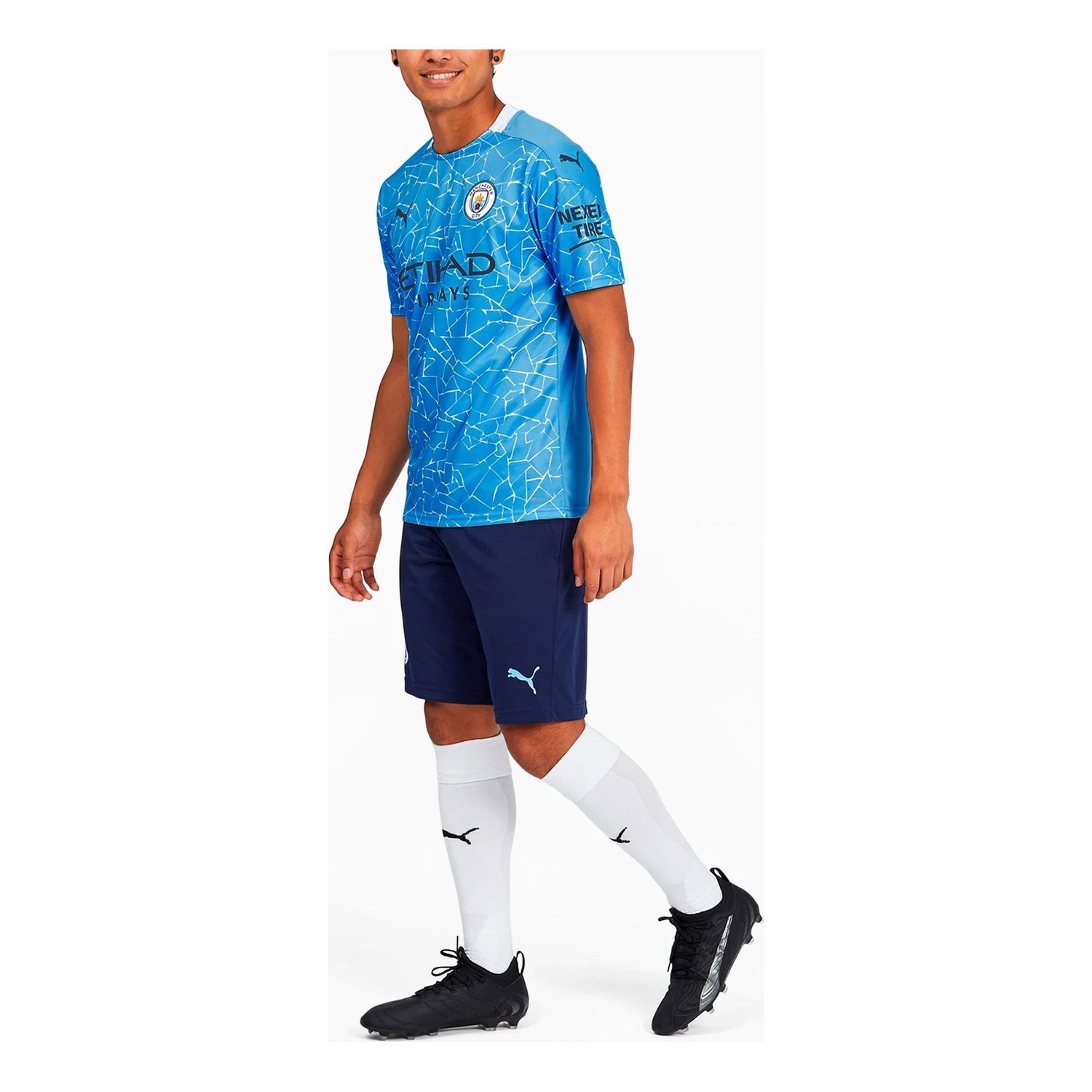 Dres Puma Manchester City 20/21 Fan Edition Home Jersey Modrá | 757058-01, 0