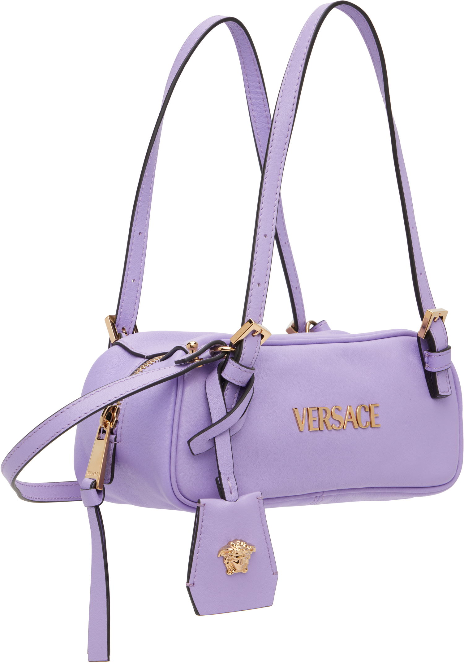 Kabelka Versace Versace Tag Bowling Mini Bag Fialová | 1019178_1A13171_1L57V, 1