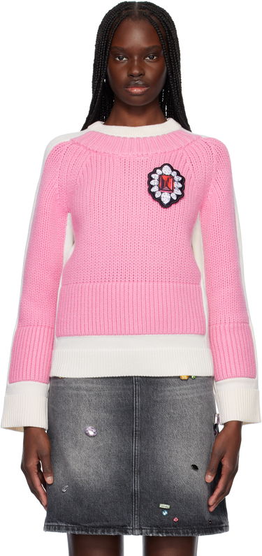 Sveter Marc Jacobs Marc Jacobs Trompe L'oeil Knit Sweater Ružová | 2S5RTP002K25, 0