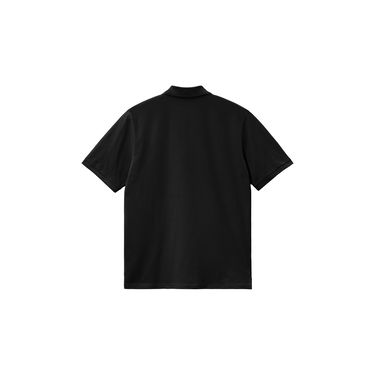Polo tričko Carhartt WIP S/S Chase Pique Polo Shirt Čierna | I023807_00F_XX, 7