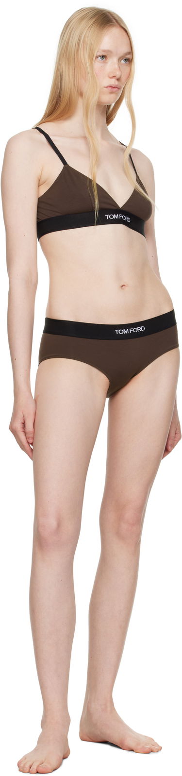 Nohavičky Tom Ford TOM FORD Modal Signature Briefs Hnedá | KNJ004-JEX011, 3
