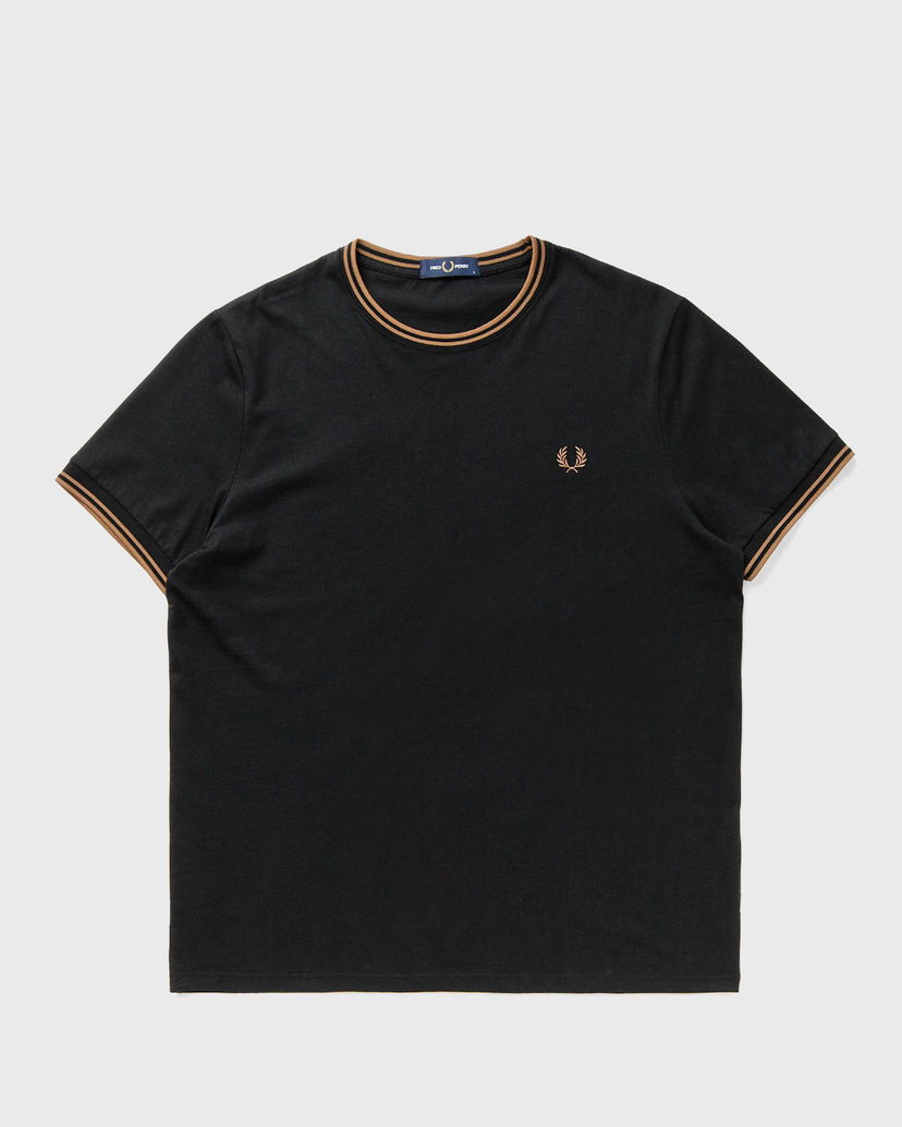 Tričko Fred Perry Twin Tipped T-Shirt Čierna | M1588V-Q27