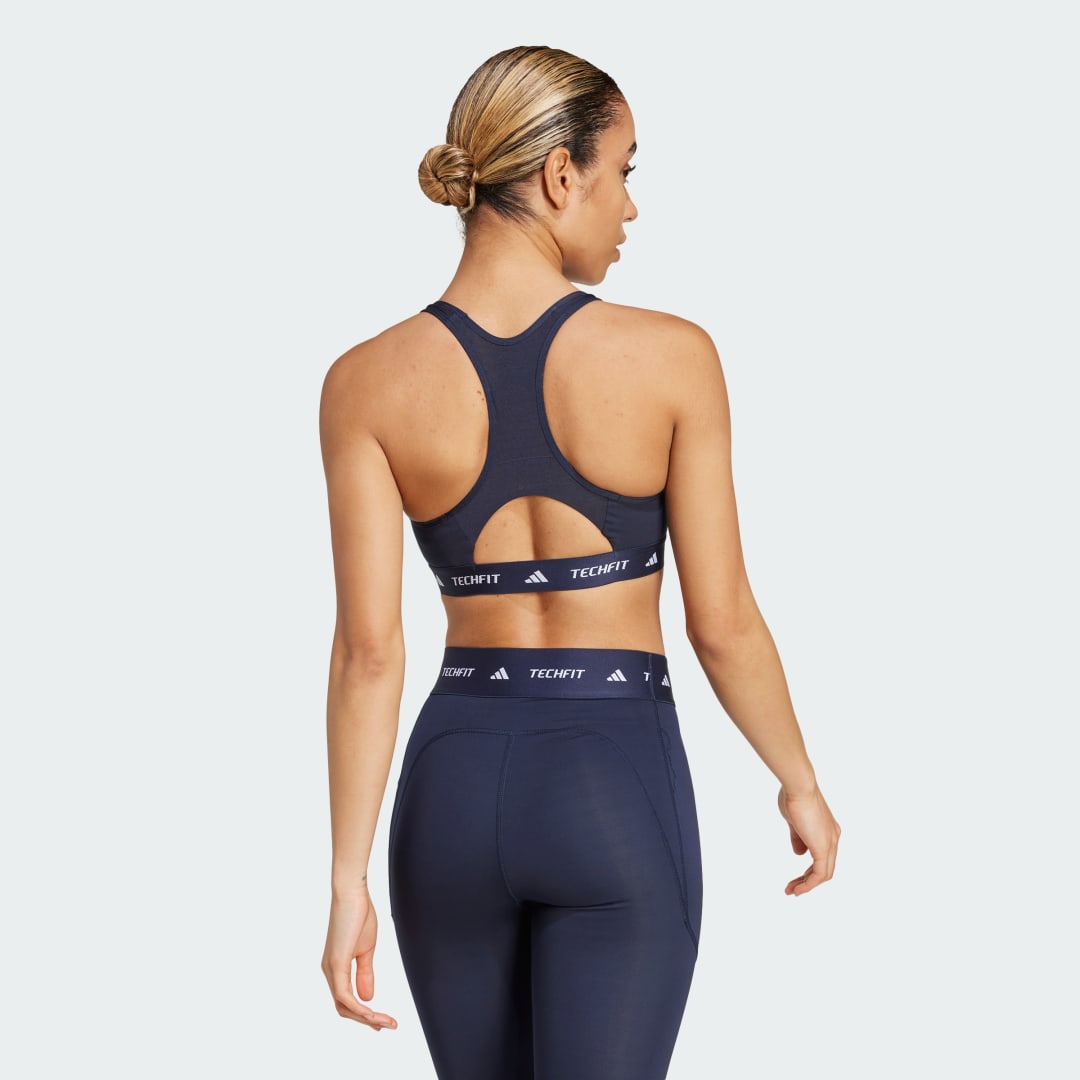 Podprsenka adidas Performance Medium Support Training Sports Bra Navy | JG3962, 1